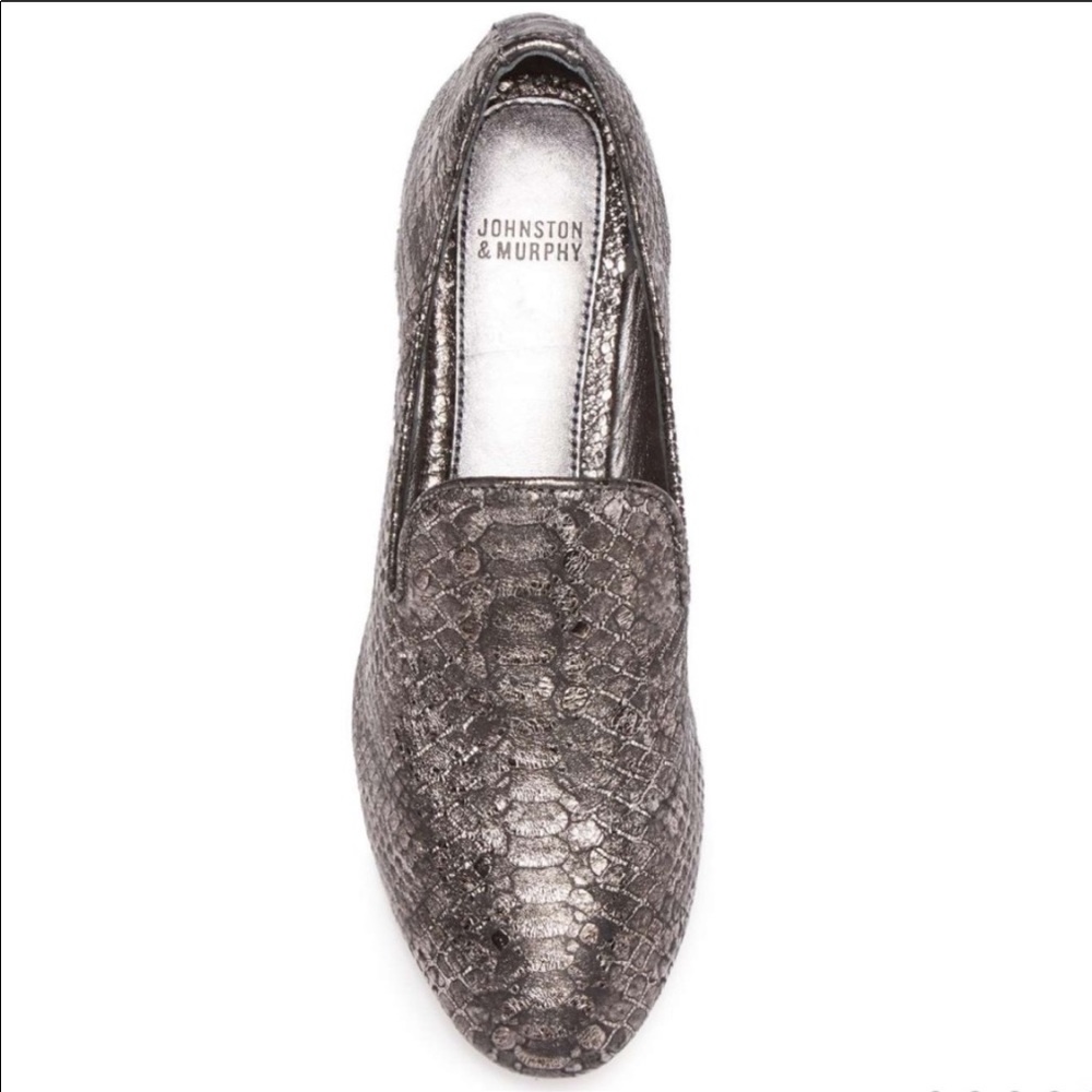 NIB Johnston & Murphy Sierra Graphite Loafer 6.5 - Picture 7 of 8